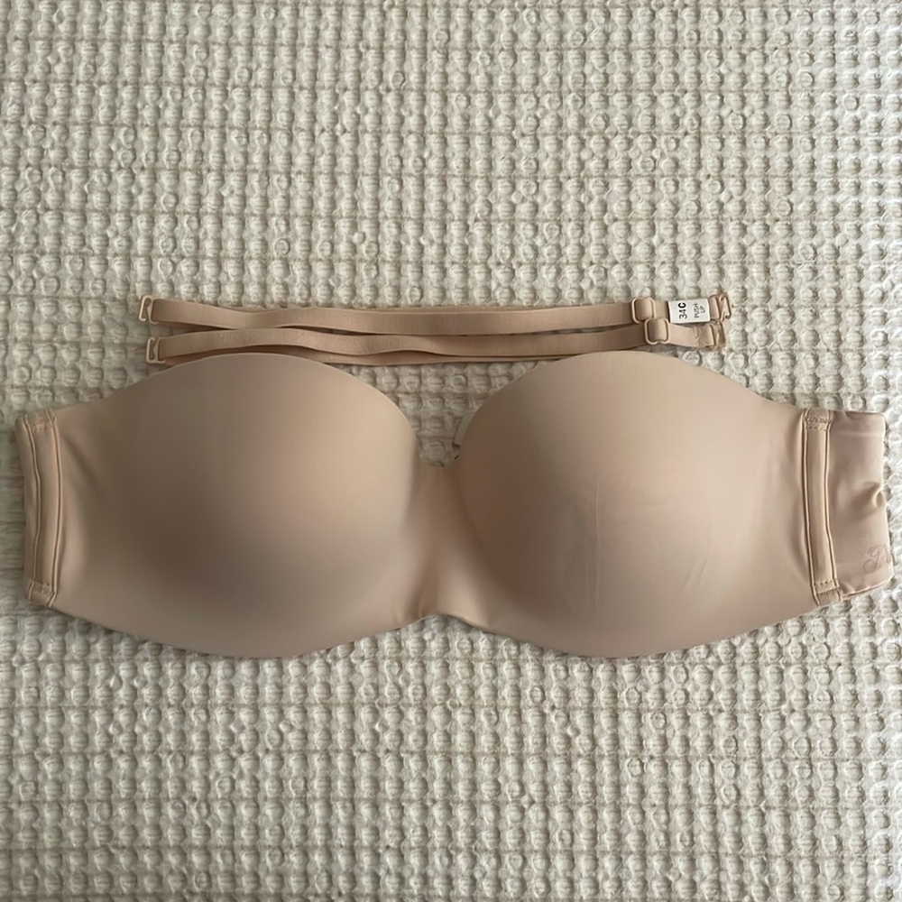 Victoria secret push up strapless bra with straps size 34C
